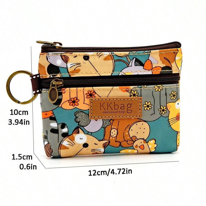 Monedero Con Diseño Animal Print