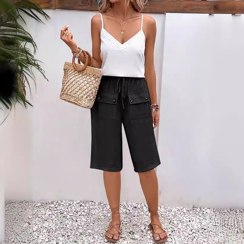 Pantalon elegante con bolsillo