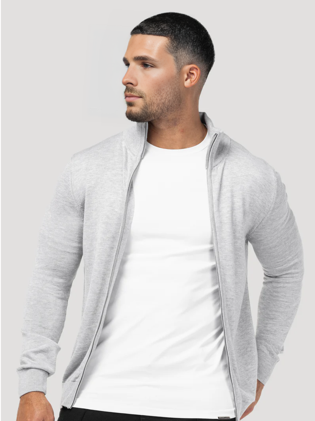 Sweater con cierre