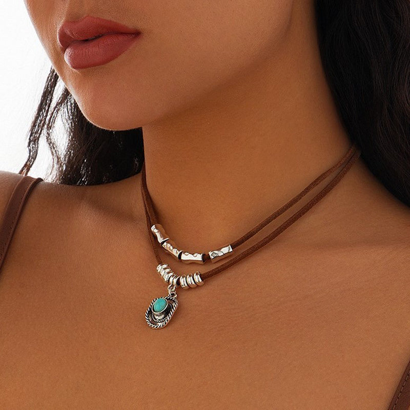 Collar con colgante vintage
