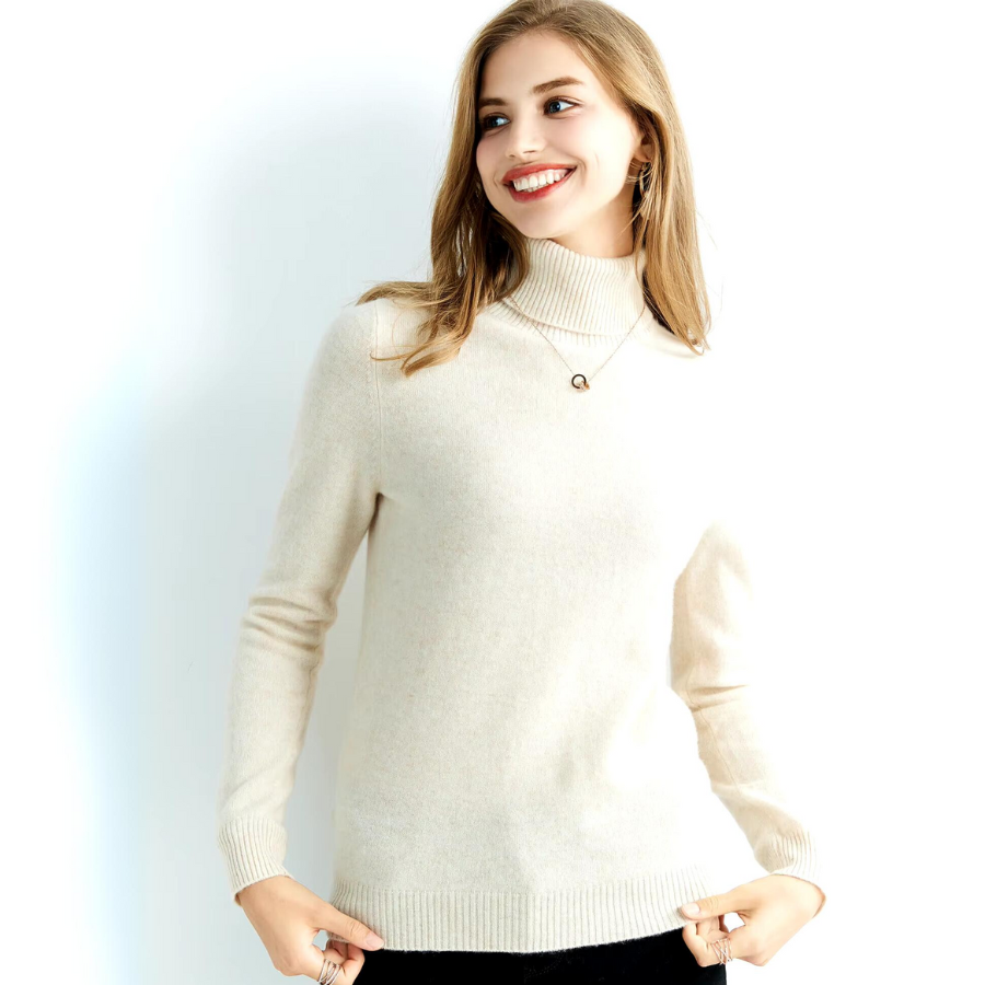 Sweater tejido cuello alto Atos