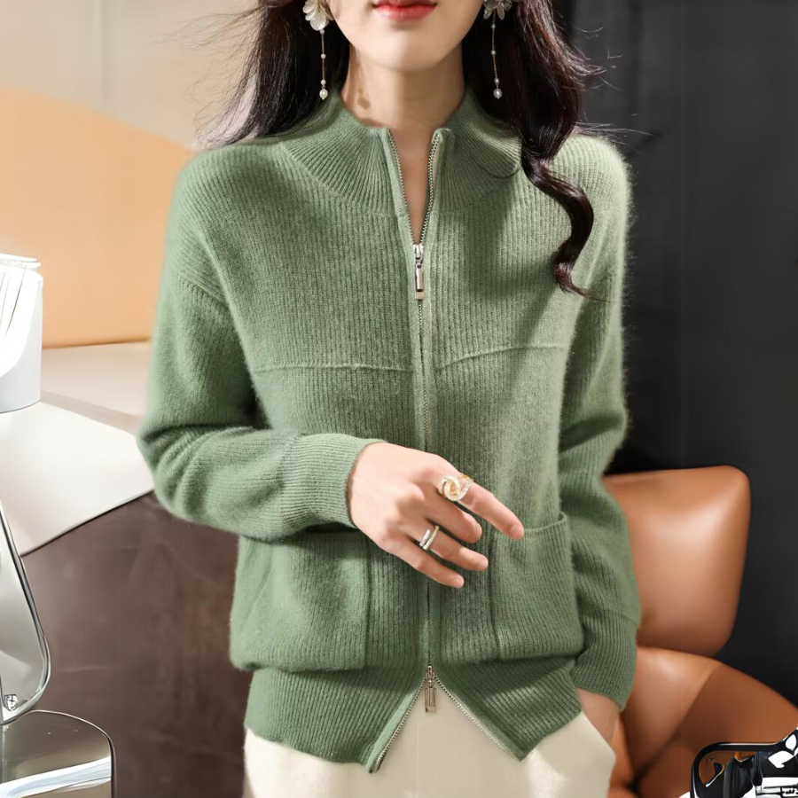 Sweater con cierre