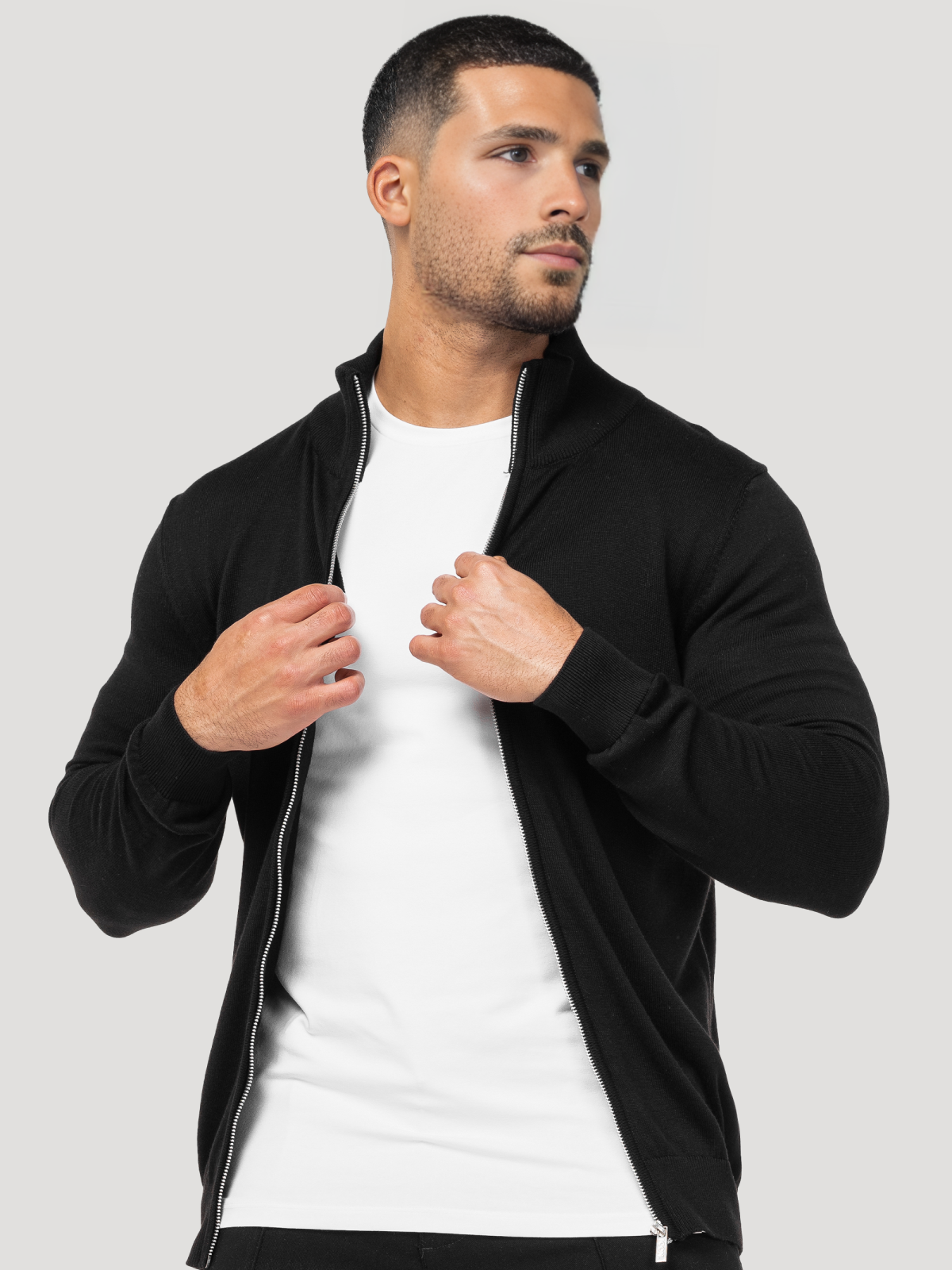 Sweater con cierre