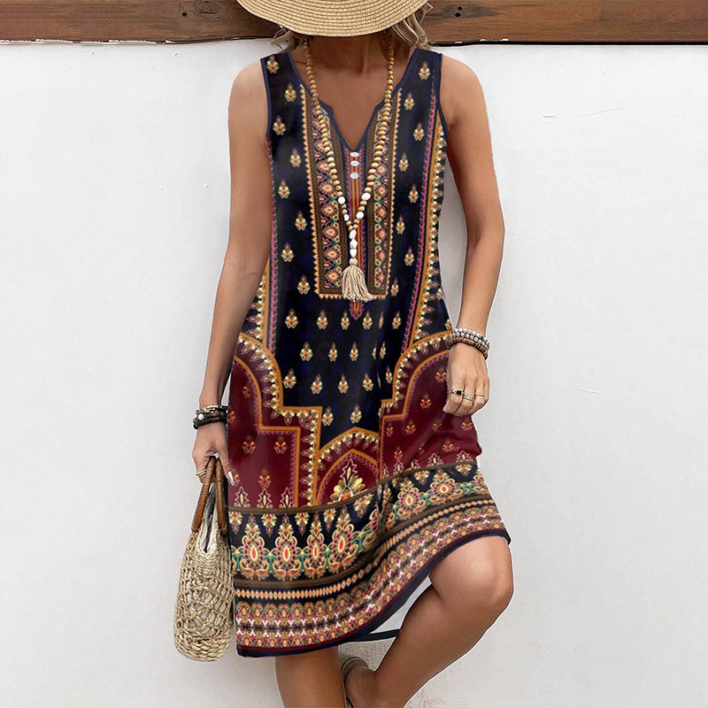 Vestido tonos tierra