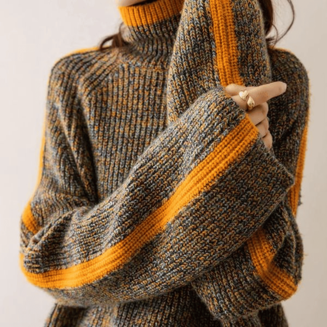 Sweater vintage jaspeado