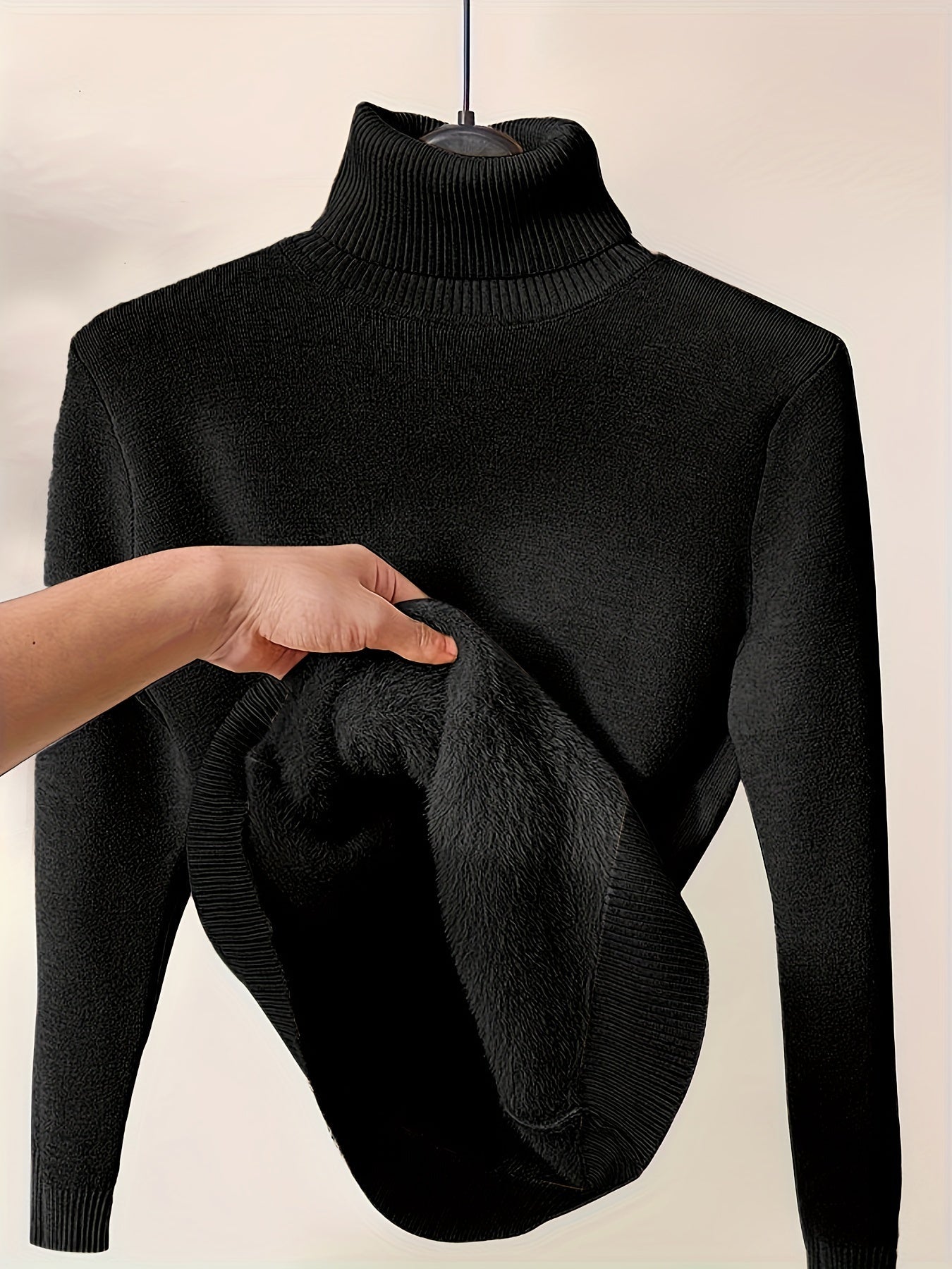 Sweater cuello alto Adela