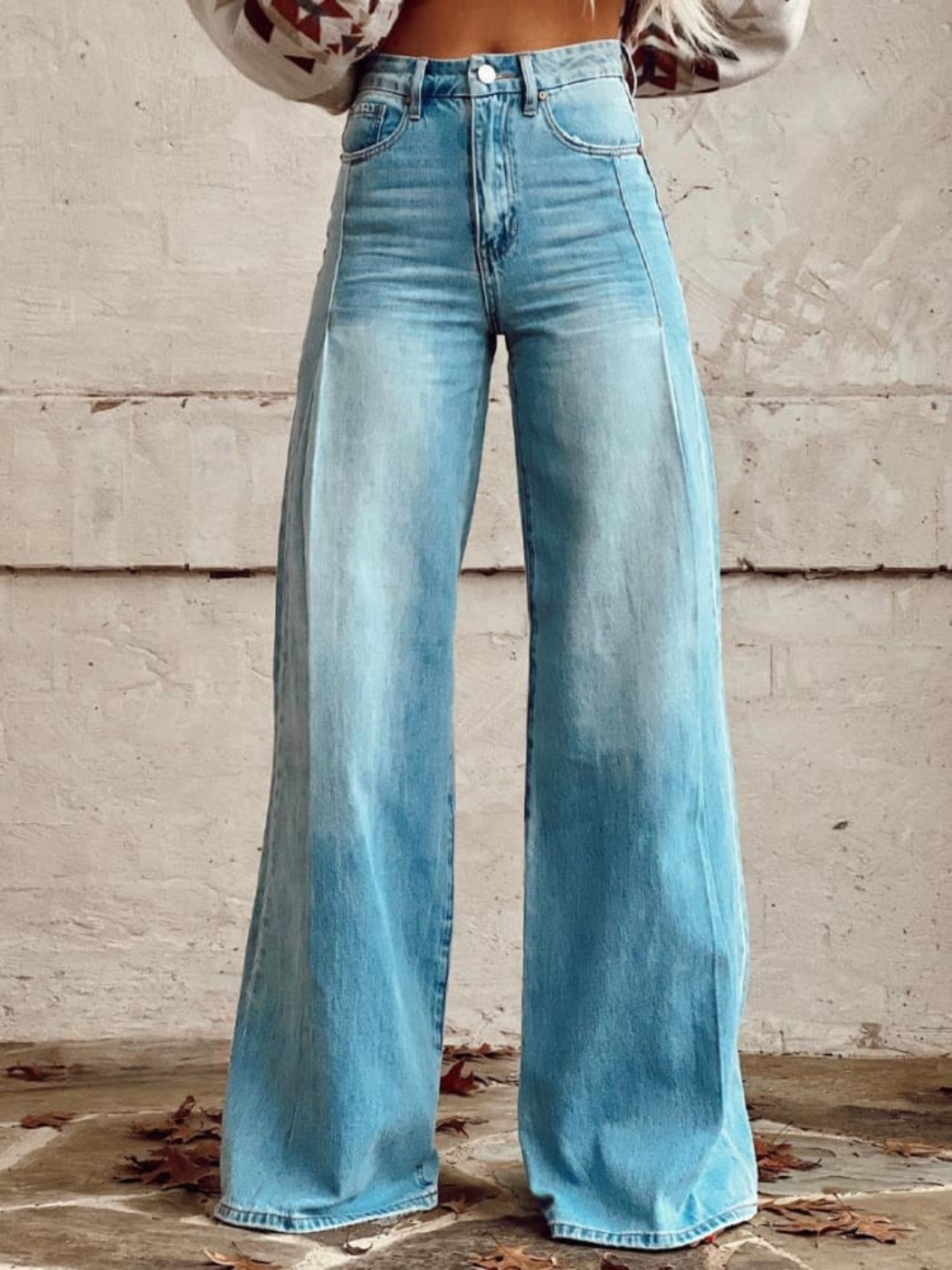 Pantalon vintage ancho