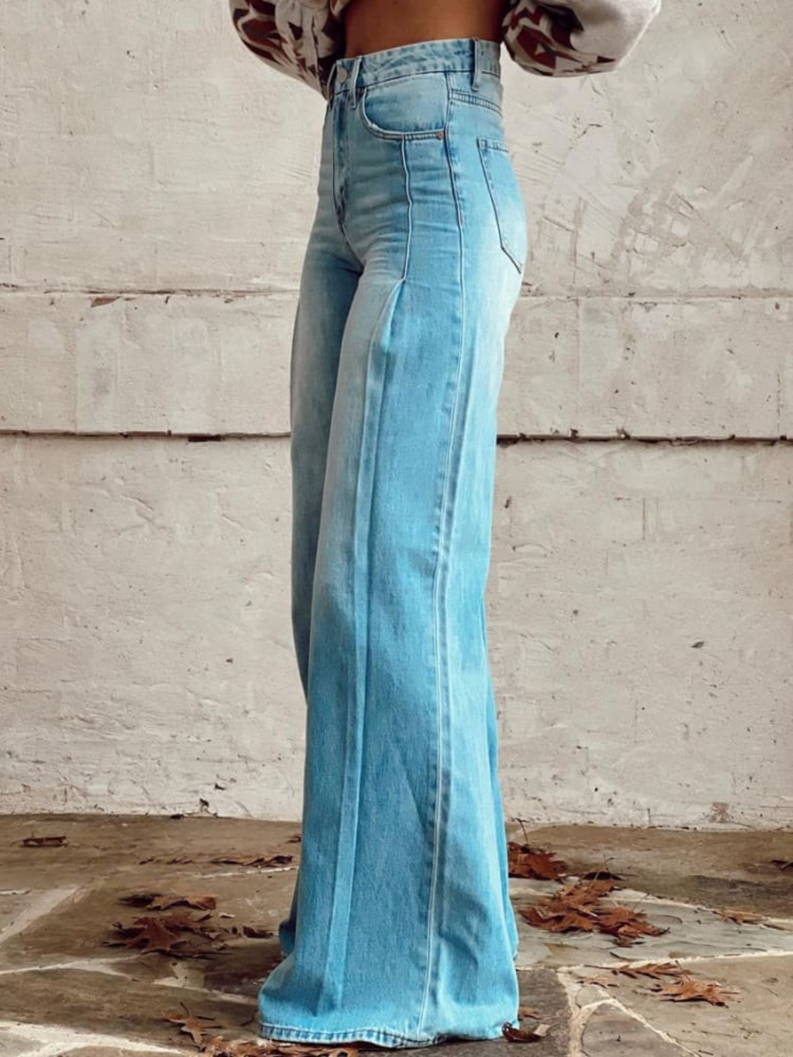 Pantalon vintage ancho