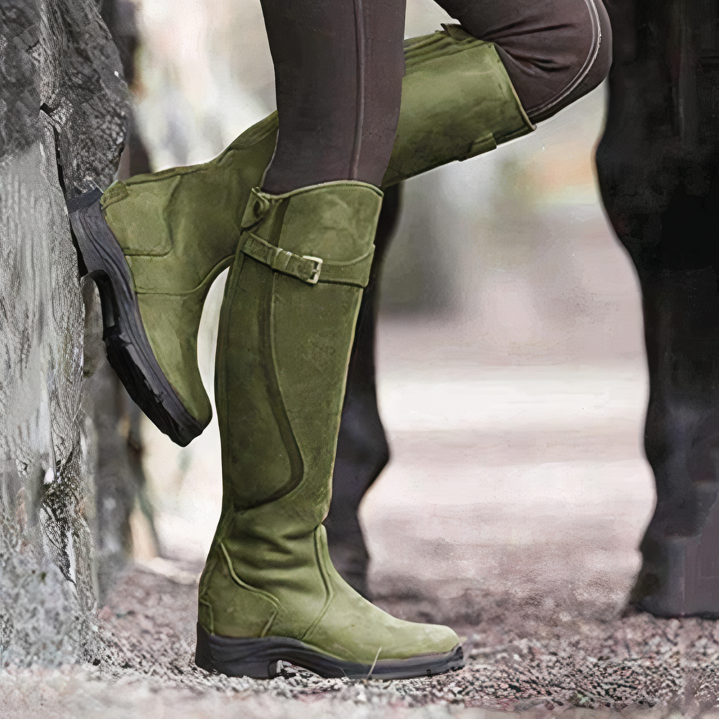 Bota impermeable para mujer