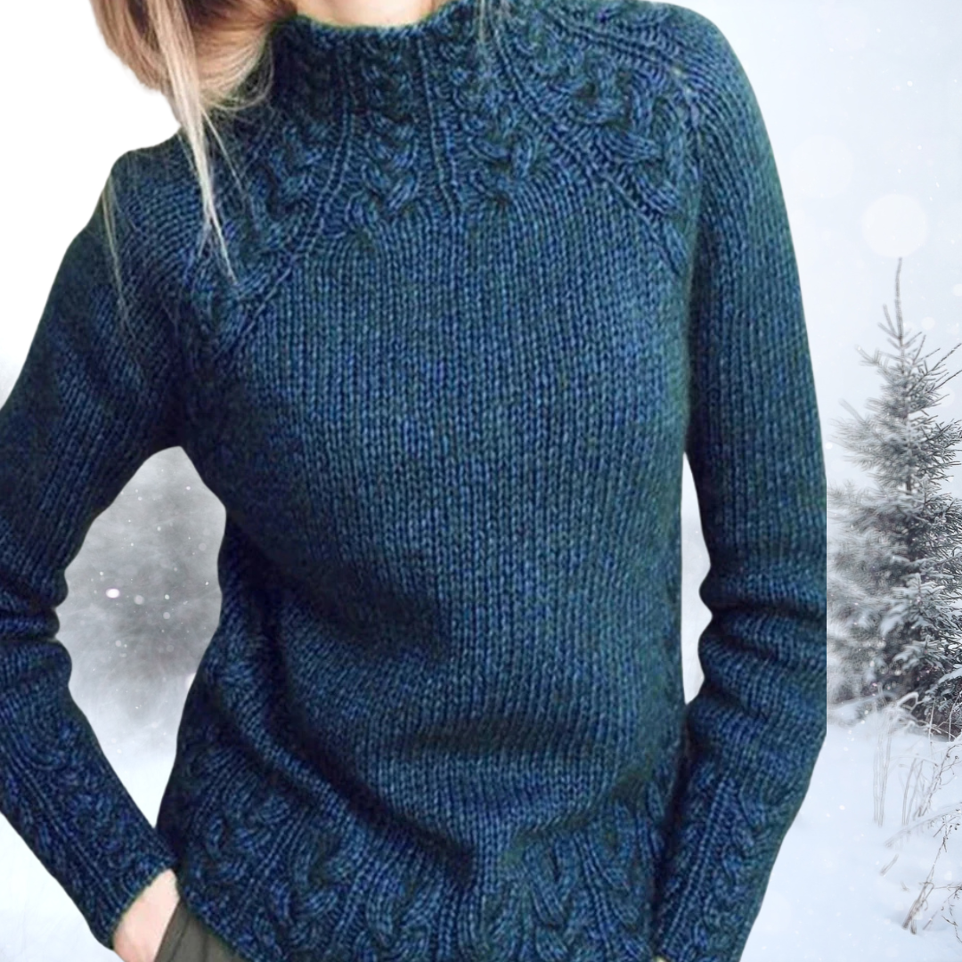 Sweater cuello alto Bernardette