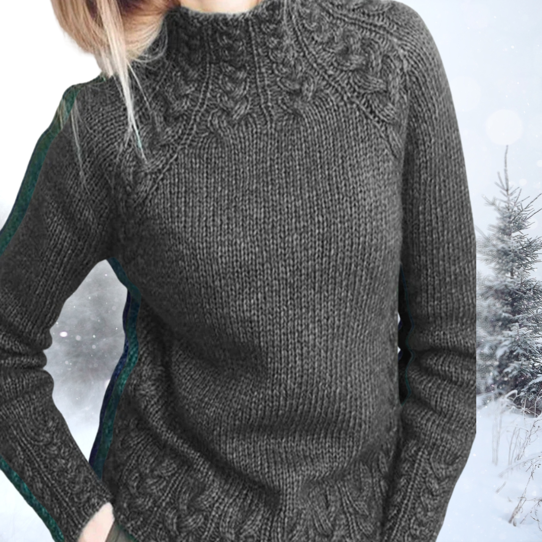 Sweater cuello alto Bernardette