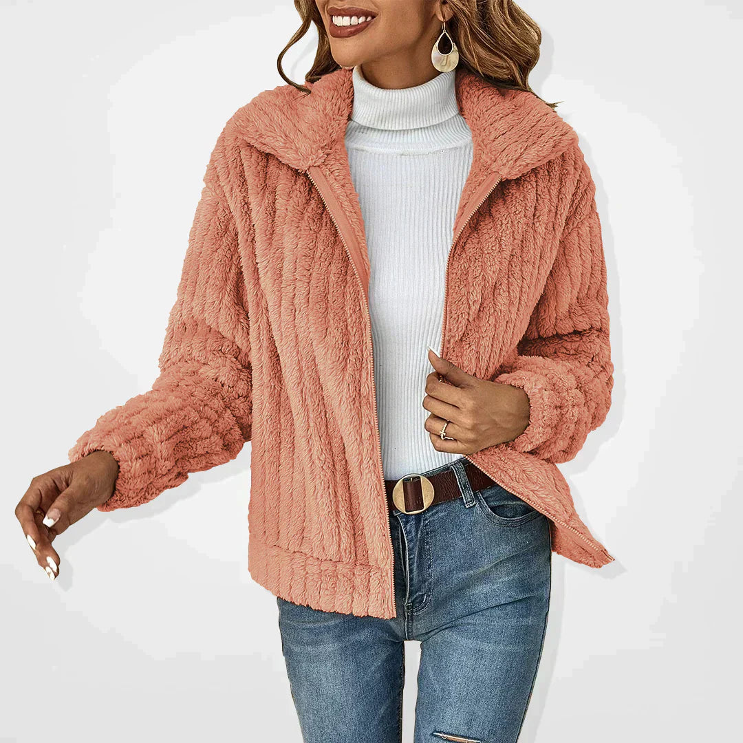 Cardigan de plush lucie
