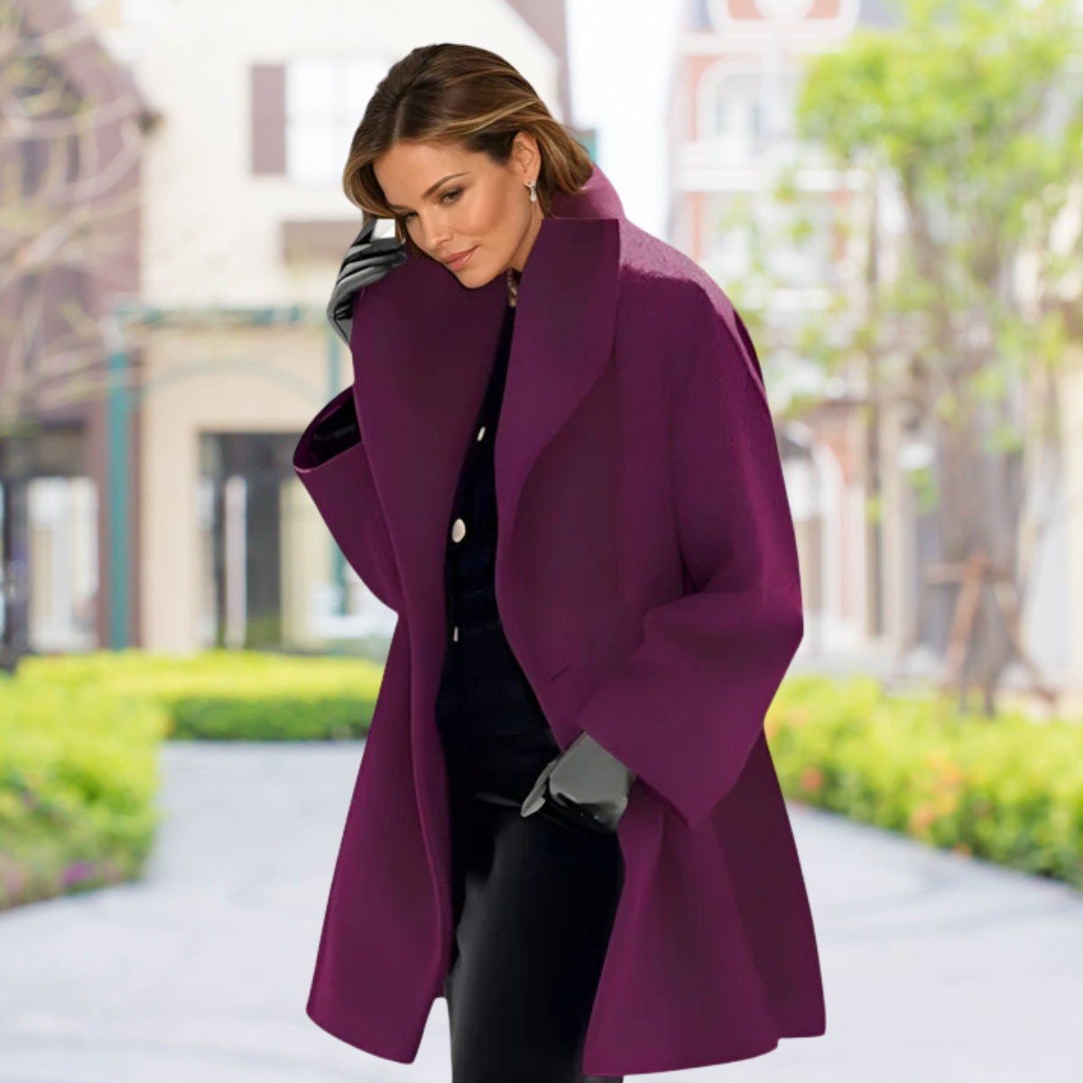 Chaqueta de lana elegante Storn