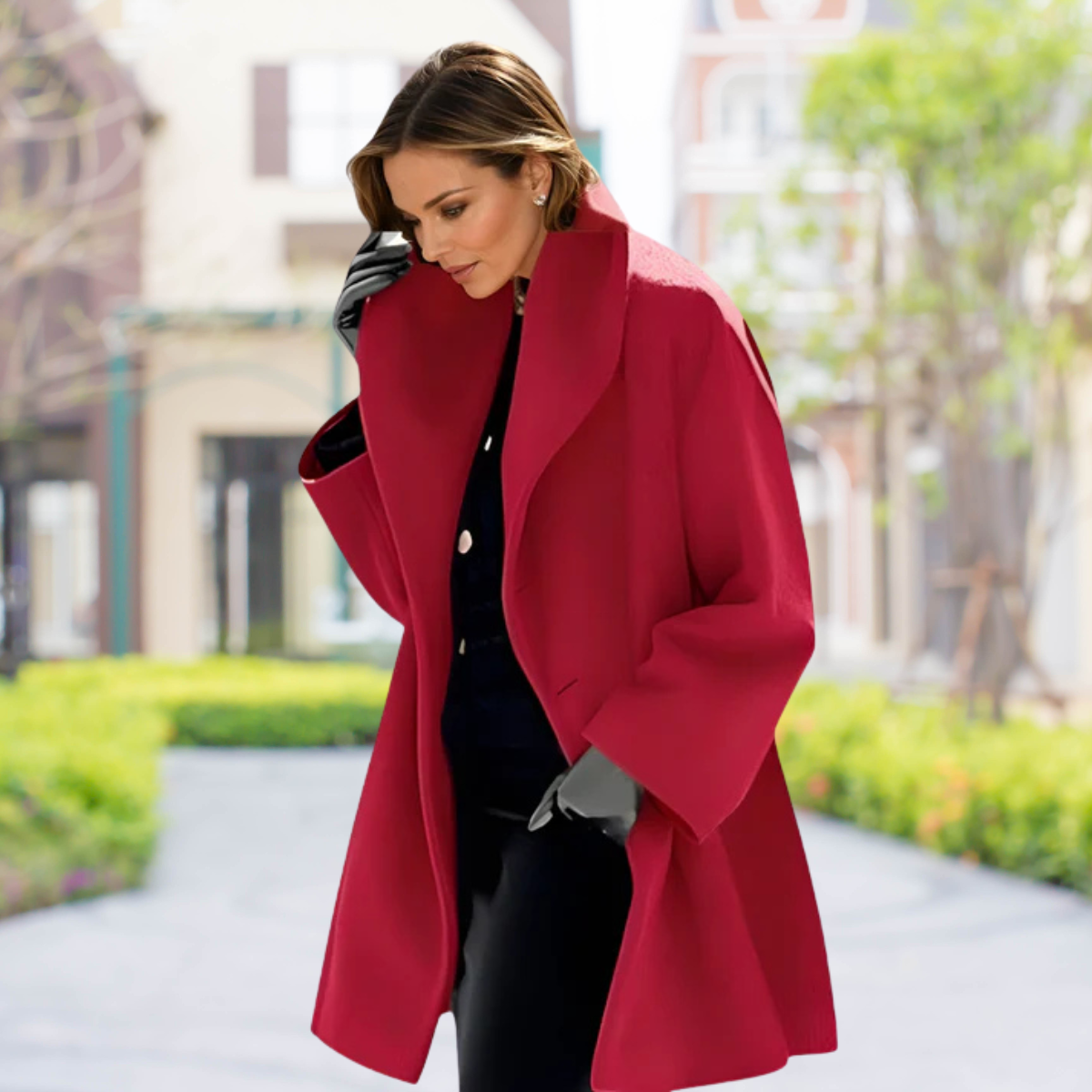 Chaqueta de lana elegante Storn