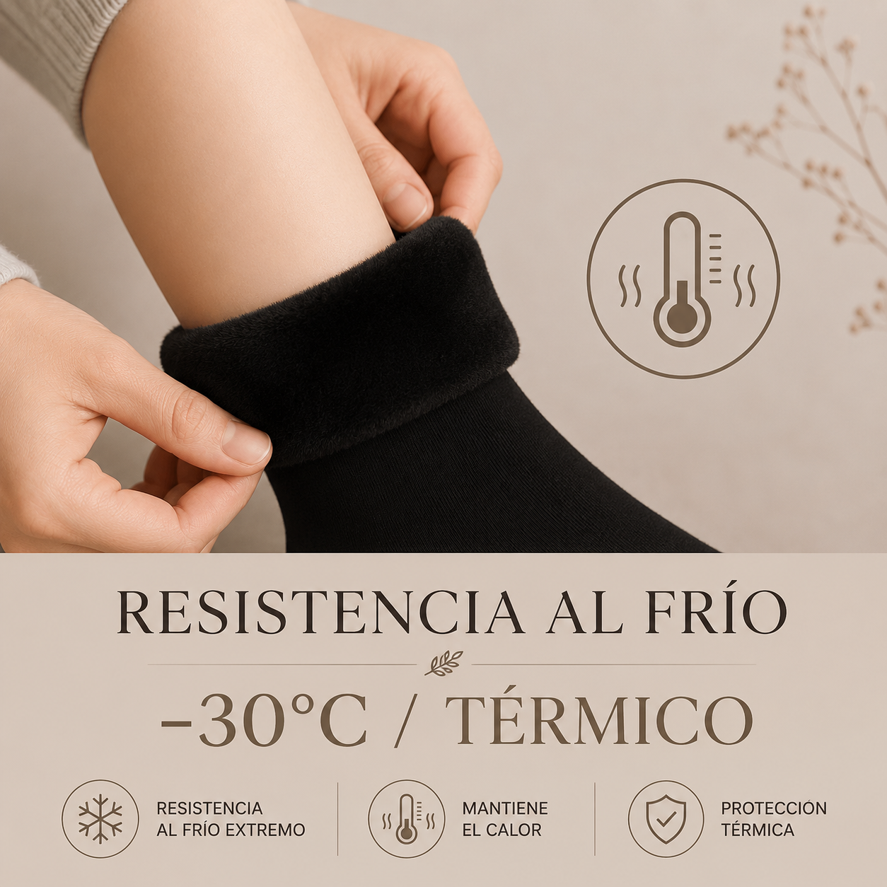 Medias termicas bajo cero 12 pack