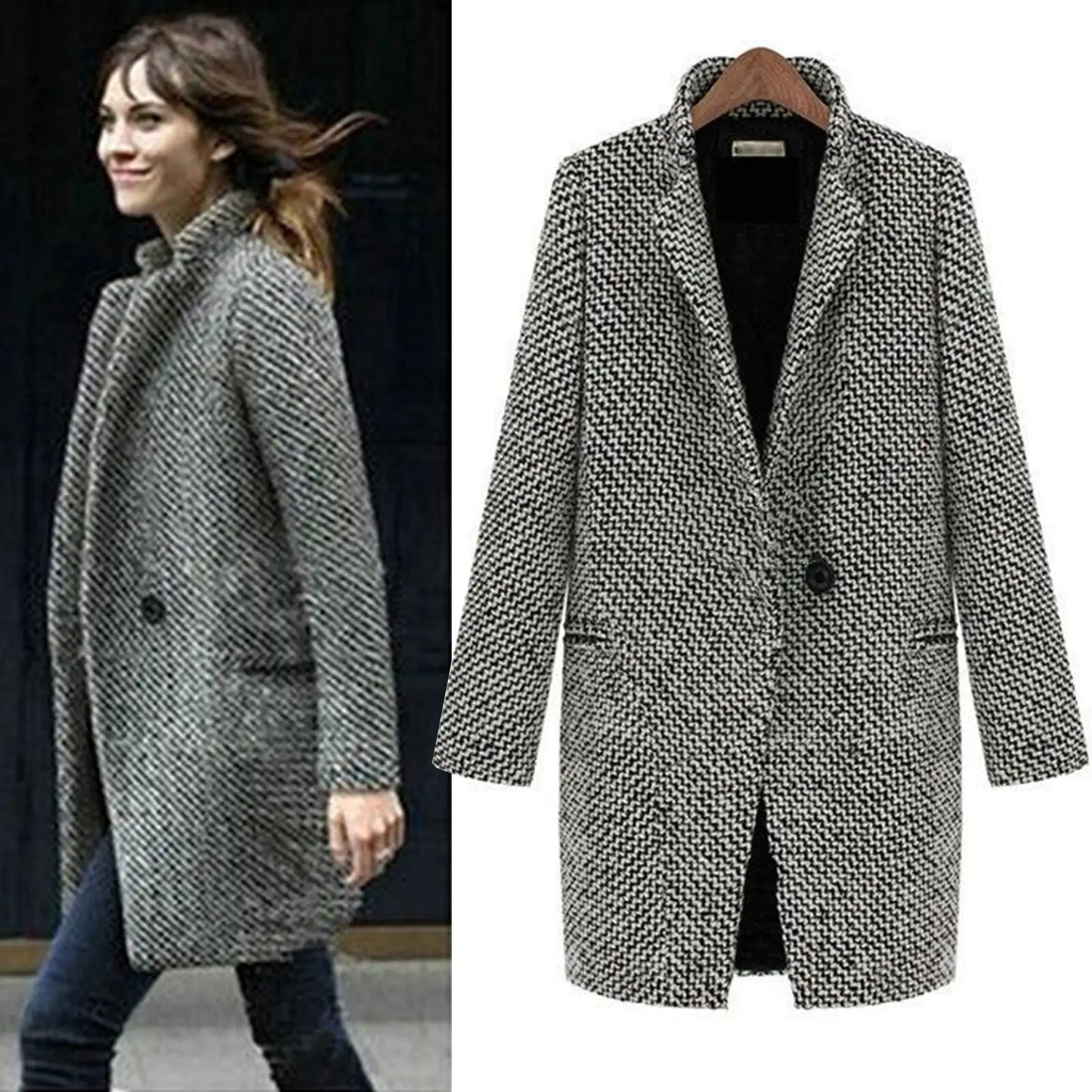 Abrigo elegante Donn