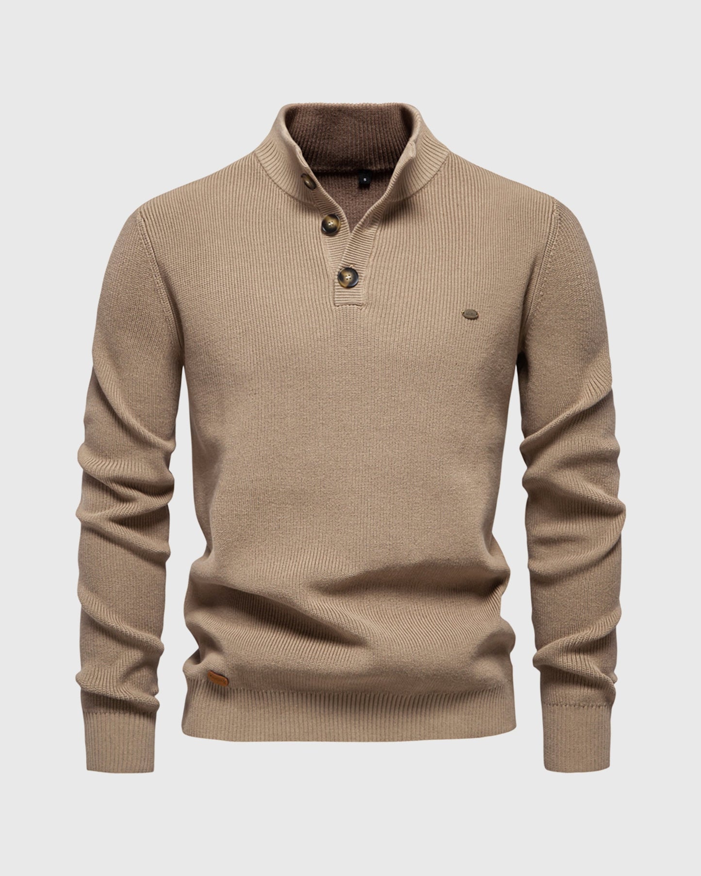 Sweater tejido con botones