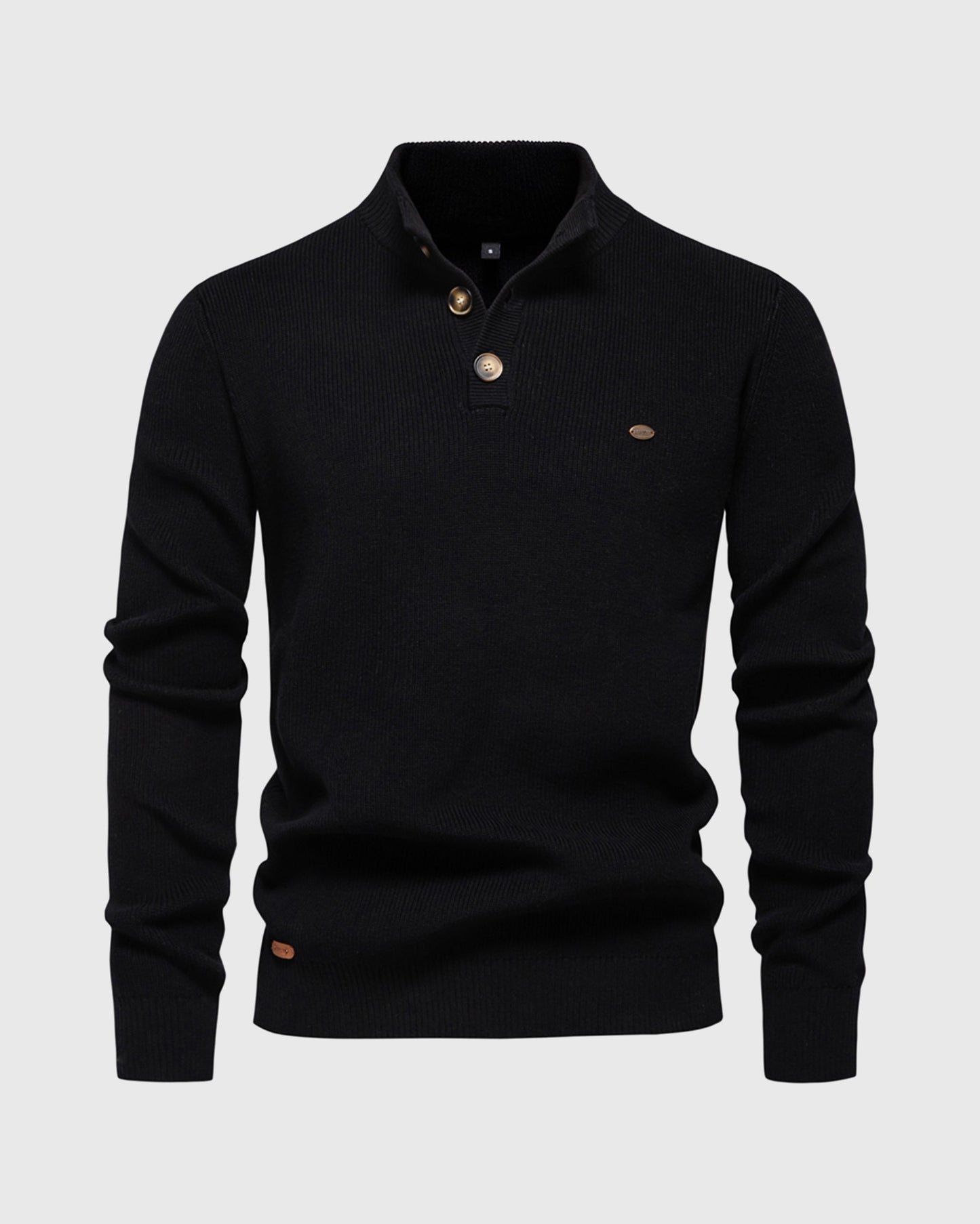 Sweater tejido con botones