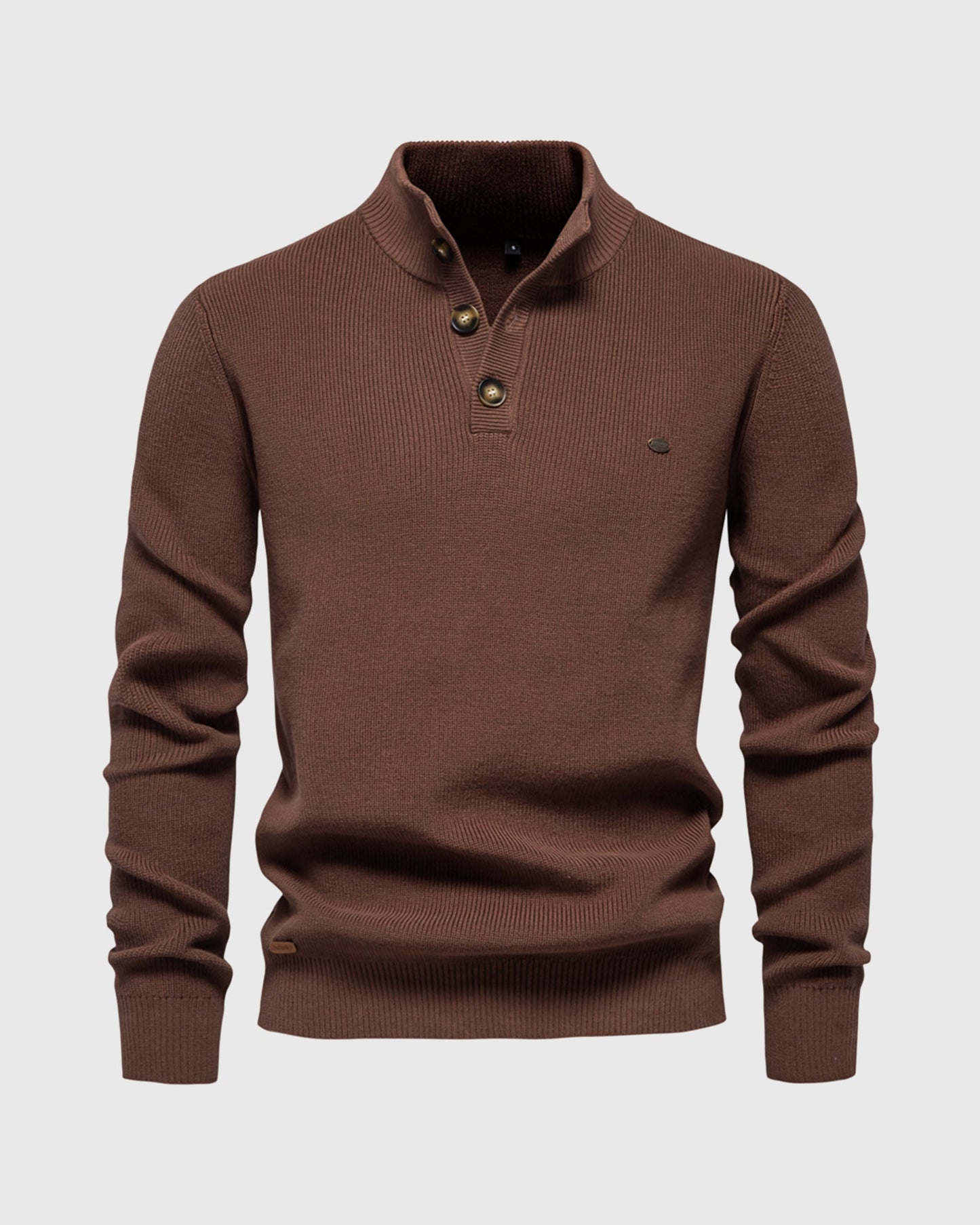 Sweater tejido con botones