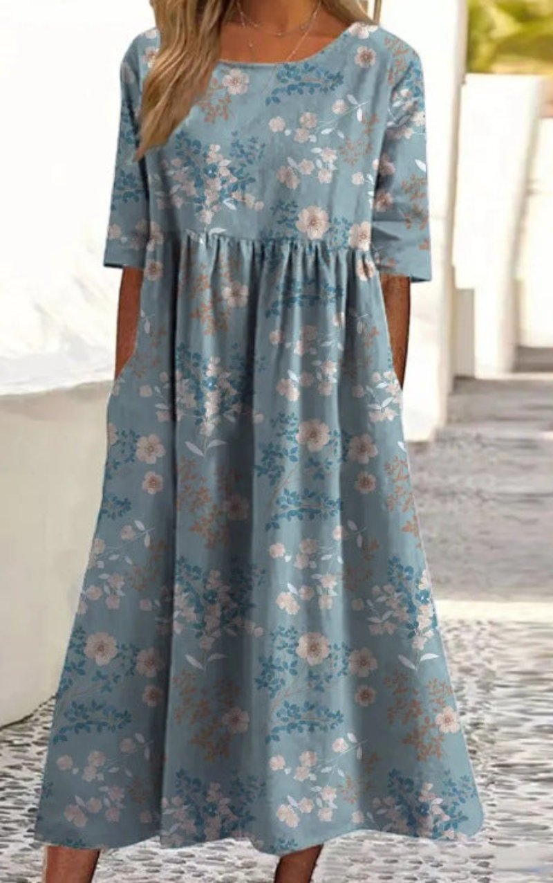 Vestido Elegante Floral Mady