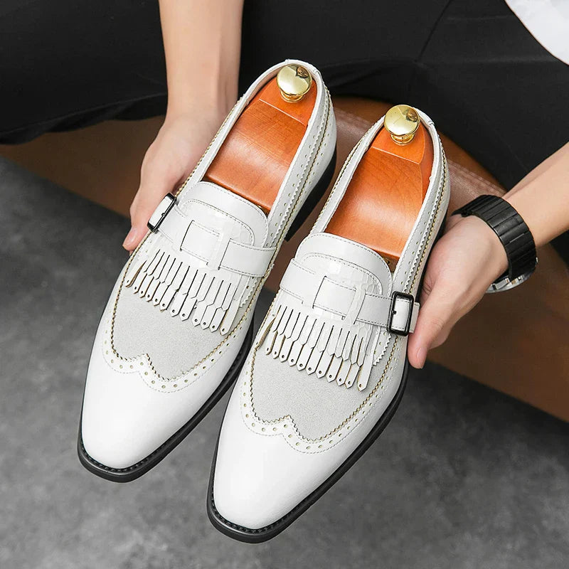 Zapato borgues elegante