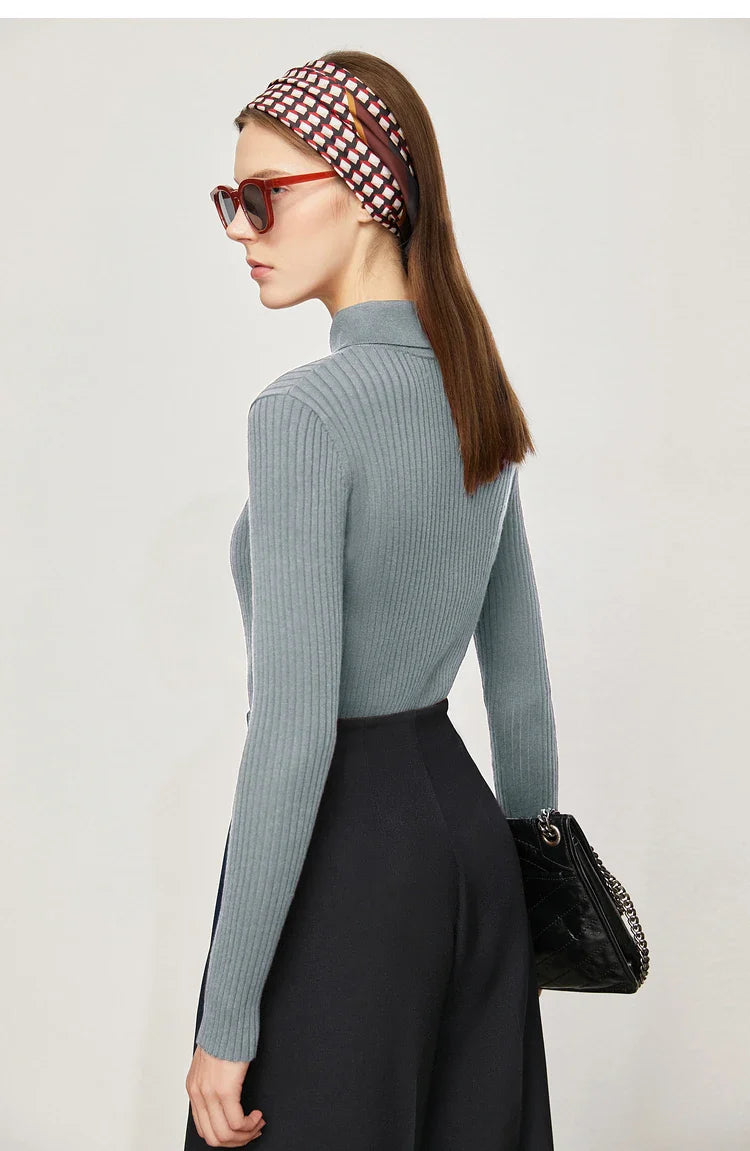 Sweater cuello alto Polo