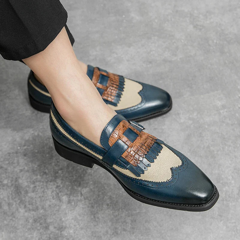 Zapato borgues elegante
