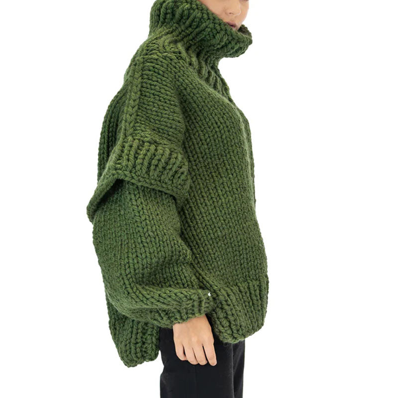 Sweater tejido a punto