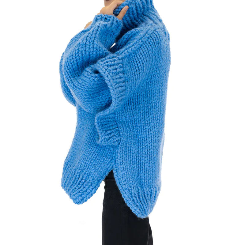 Sweater tejido a punto