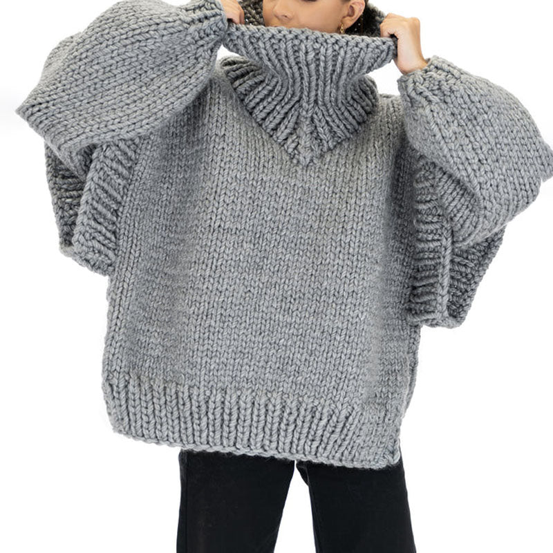 Sweater tejido a punto