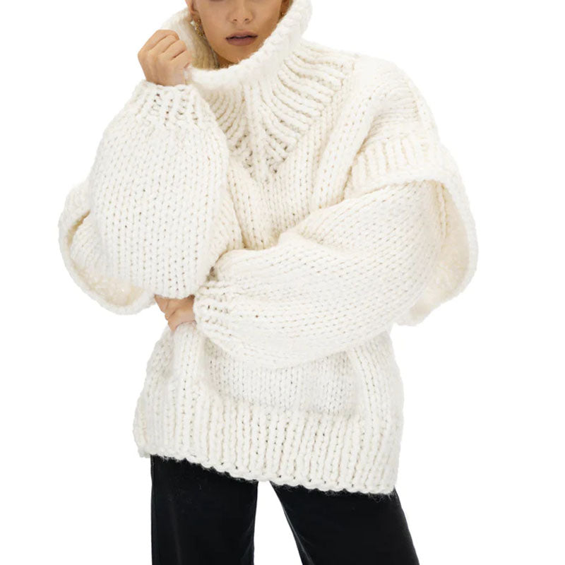 Sweater tejido a punto