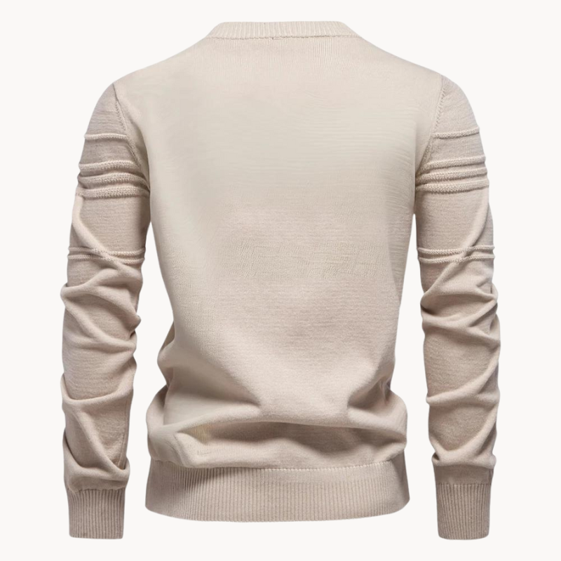 Sweater de punto de lujo