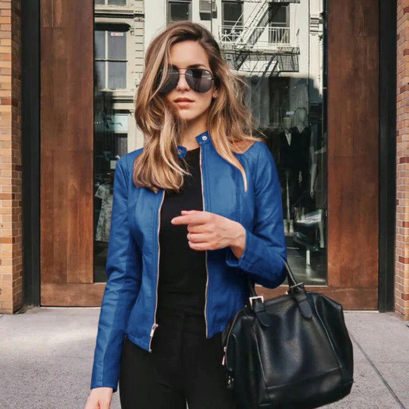 Chaqueta de Cuero Ally