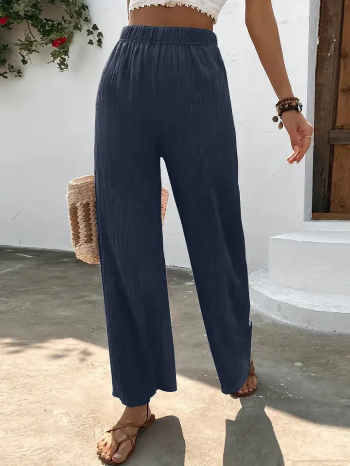 Pantalon Kari de cintura alta