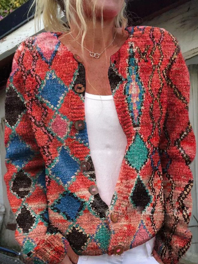 Cardigan de punto Jacke