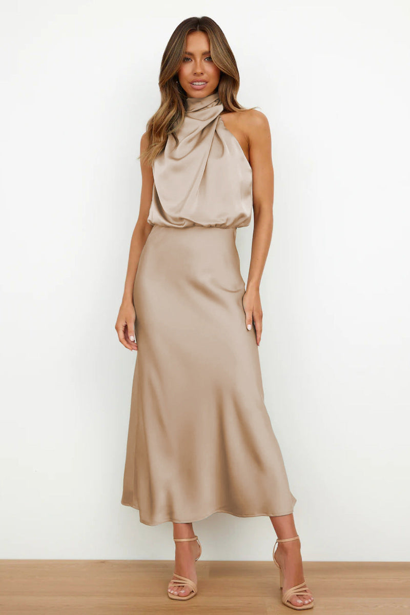 Vestido Saten Hailey