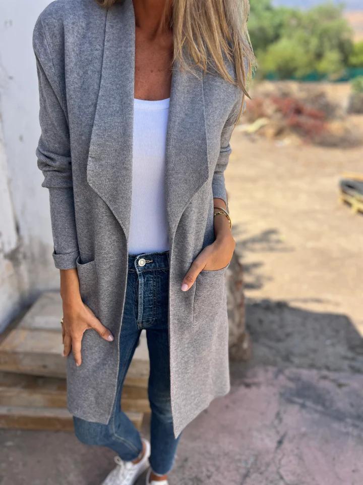 Cardigan Informal Lana Crest