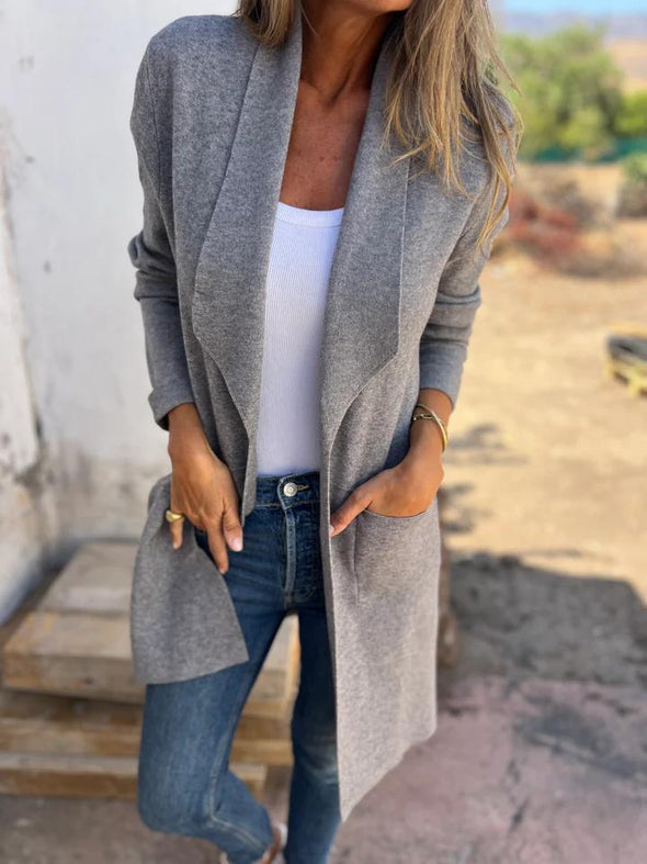 Cardigan Informal Lana Crest