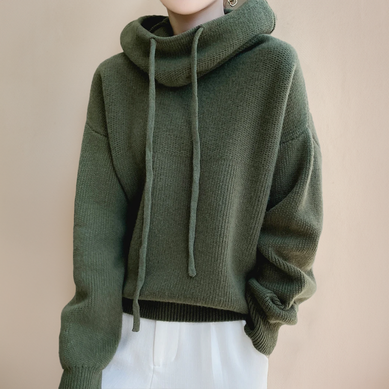 sweater de invierno cuello tortuga