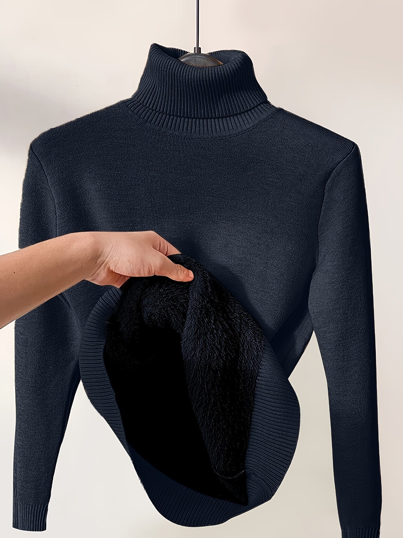 Sweater cuello alto Adela