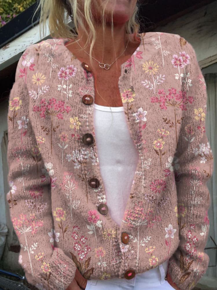 Cardigan de punto Jacke