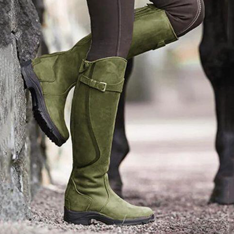 Botas Niza altas de eco cuero