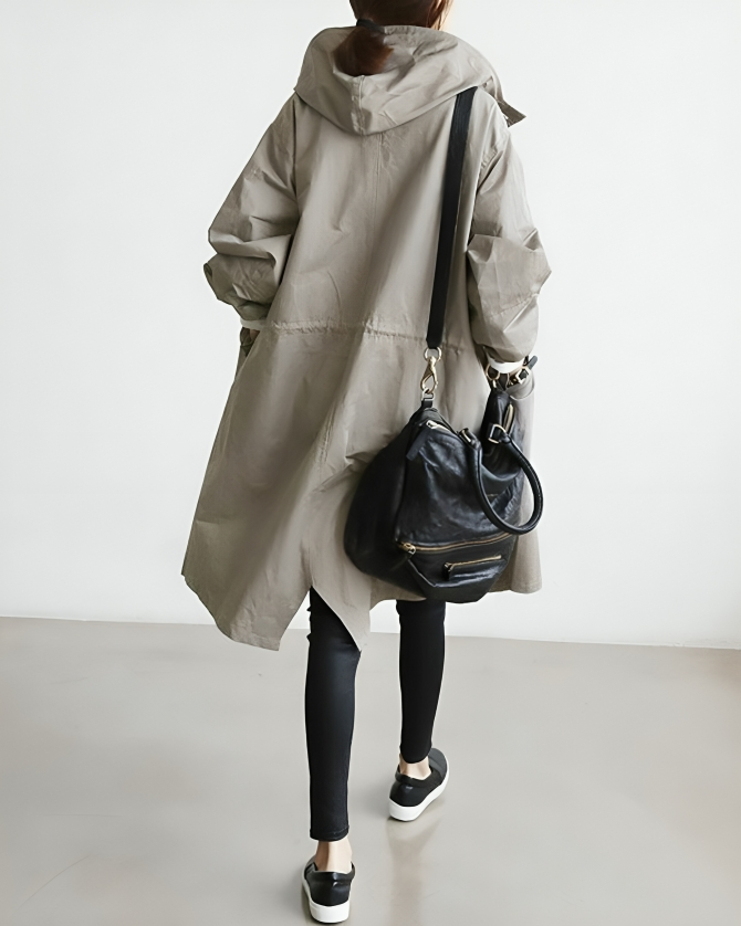 Gabardina Impermeable Elegante Kate