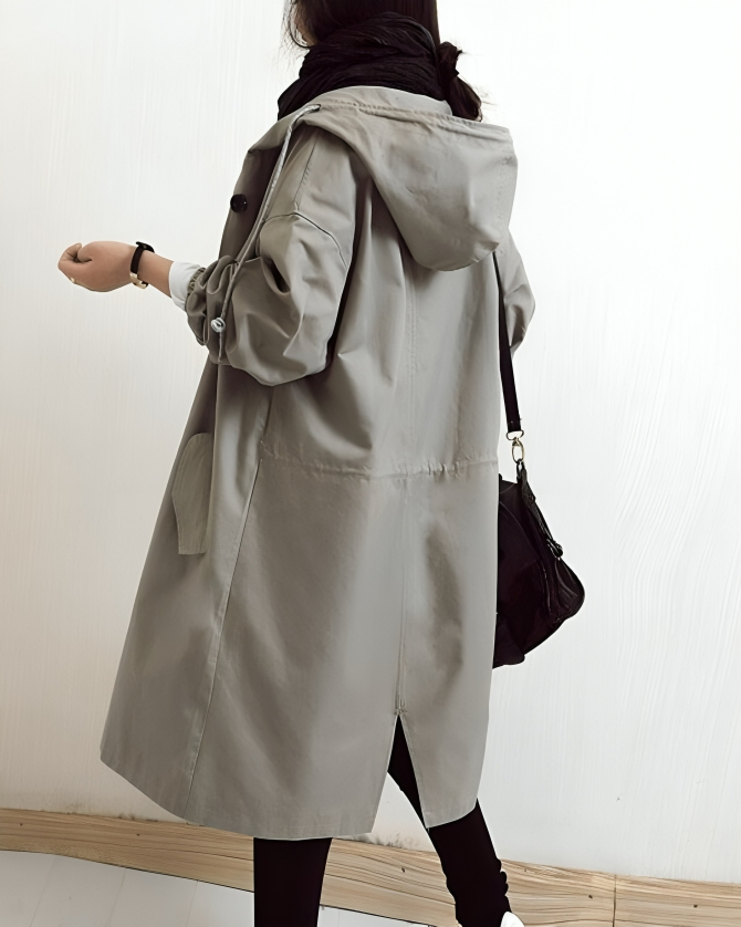 Gabardina Impermeable Elegante Kate
