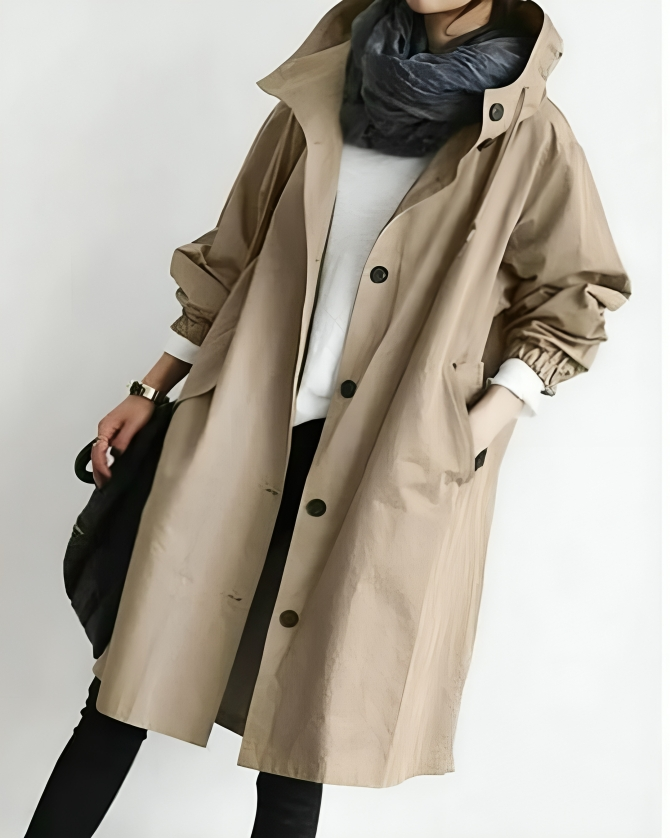 Gabardina Impermeable Elegante Kate
