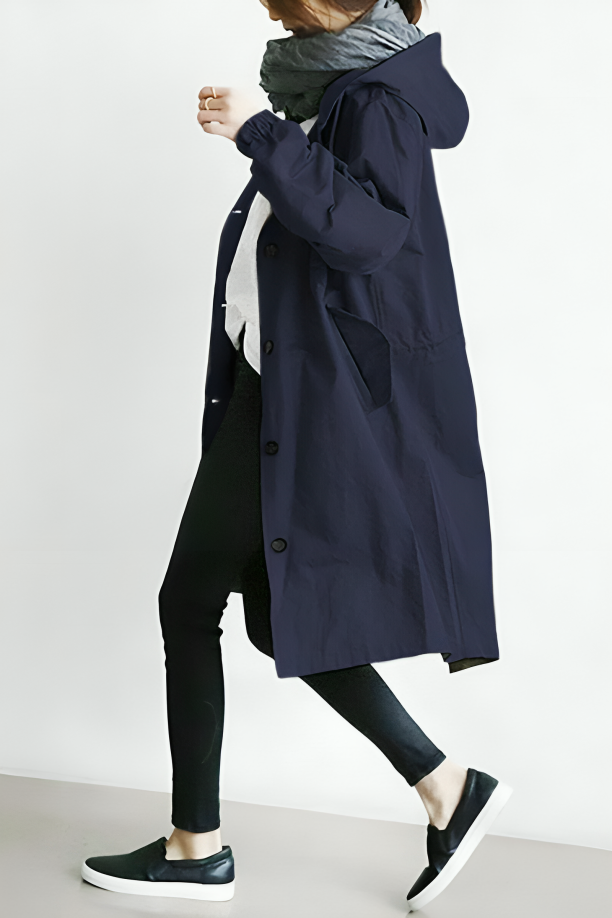 Gabardina Impermeable Elegante Kate