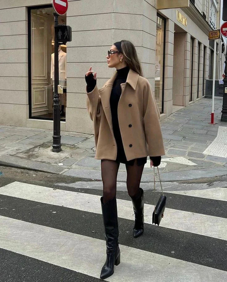Abrigo de lana Leyre
