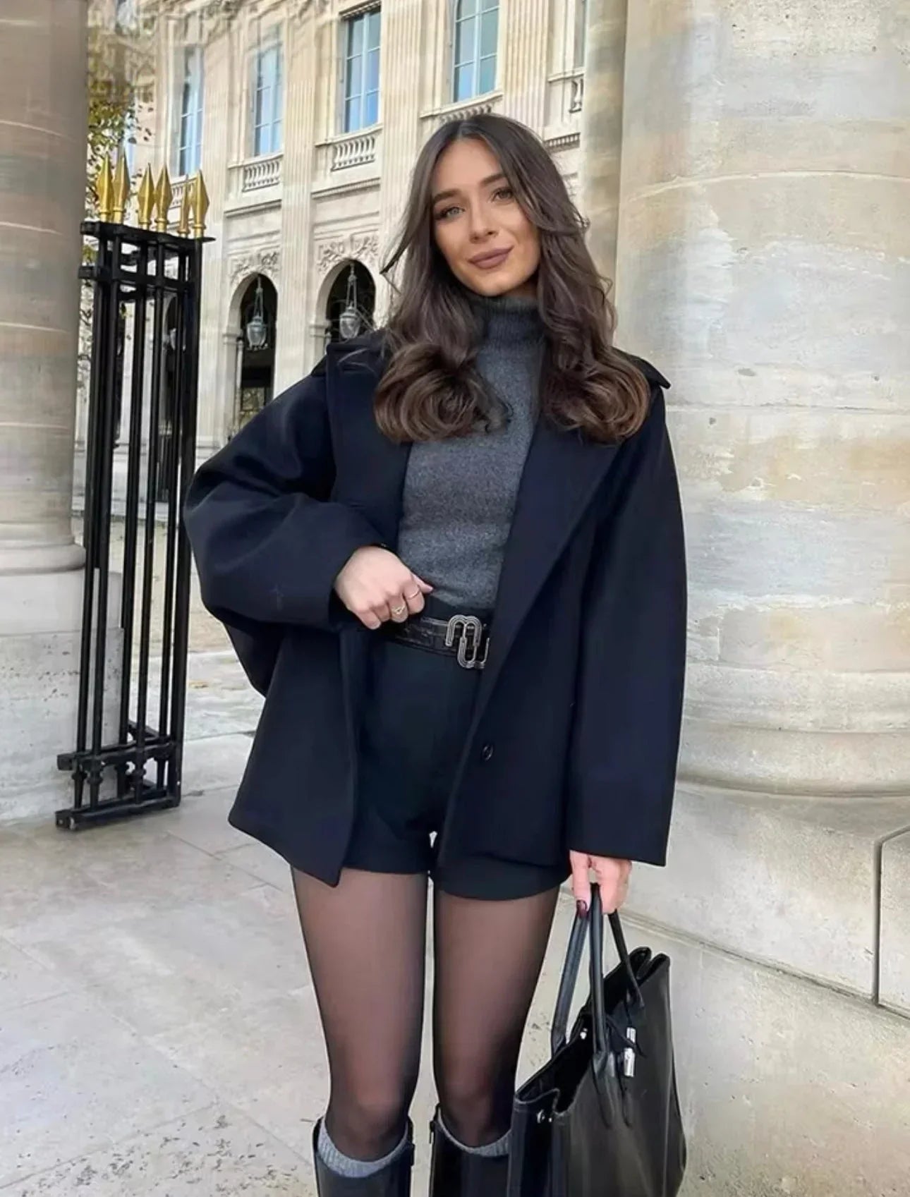 Abrigo de lana Leyre