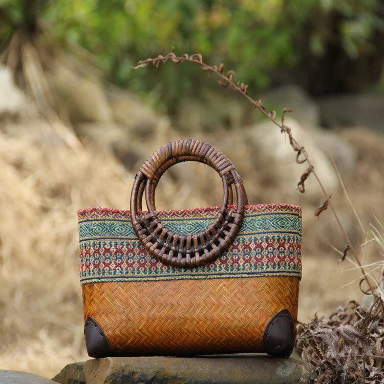 Bolso Bohemio tejido
