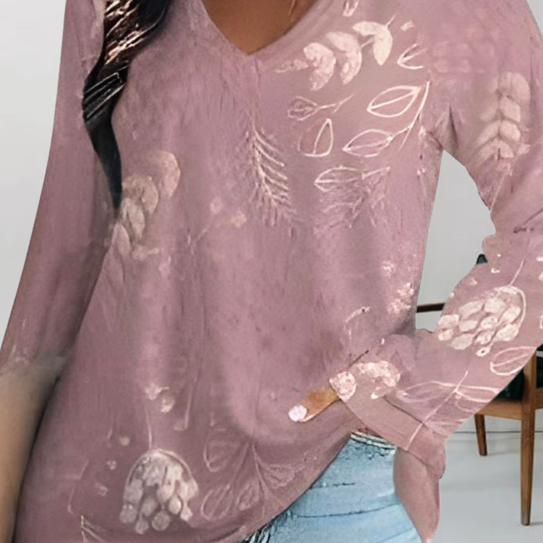 Blusa Casual Estampada Riley